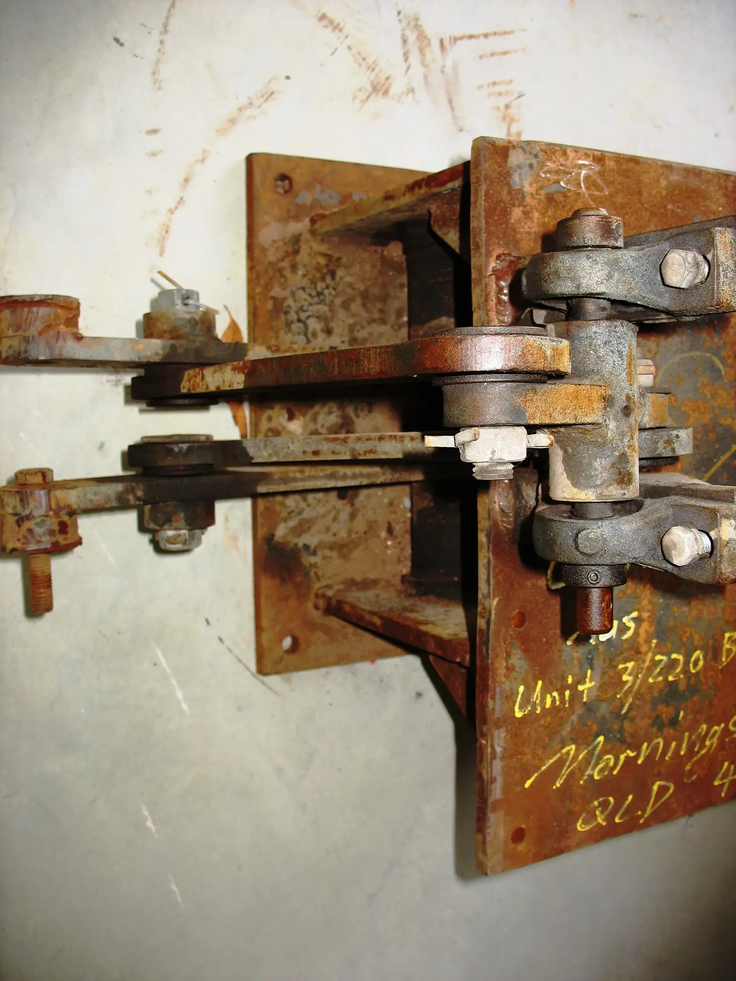 Swing pedal used on old Marion Draglines