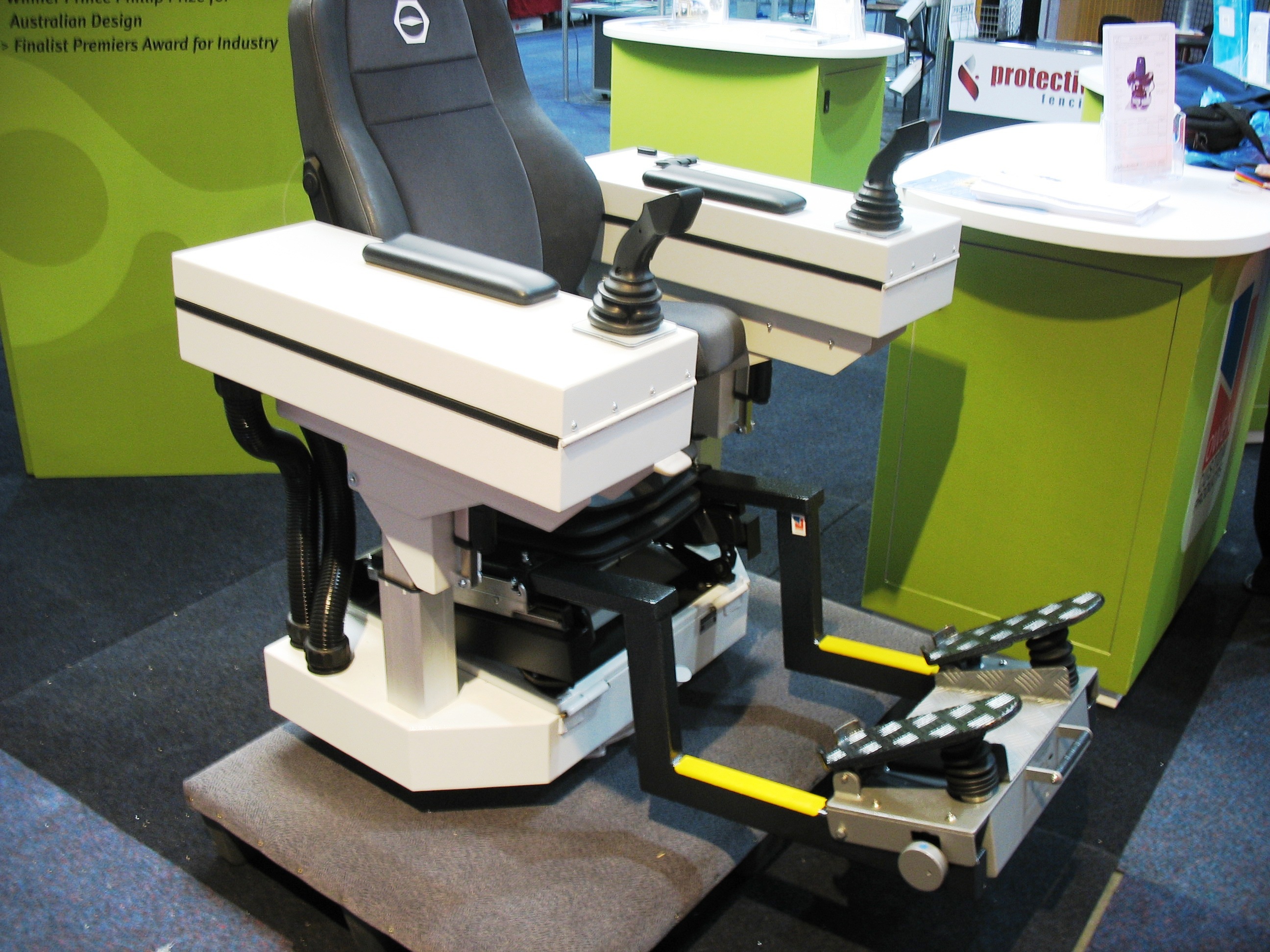 Swing Pedal controllers for Draglines, Electric Face Shovels, Cranes